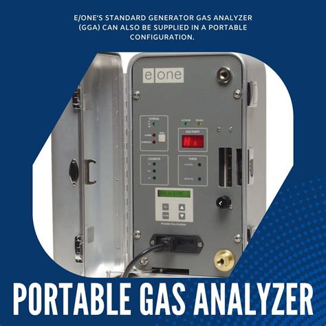 Portable Hydrogen Gas Analyzer :: E/One Utility Systems 